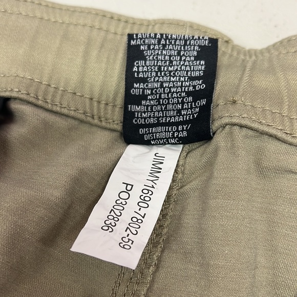 NEW Lois Jeans British Khakis Beige Jimmy Slim Fit Pants Mens Big & Tall Size 44 - Picture 7 of 10